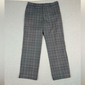 Nike Black Plaid Golf Trousers
